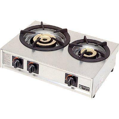 新品 マルゼン ガステーブルコンロ 親子シリーズ（2口コンロ）<br>M  
