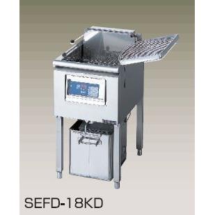 送料無料 新品 ニチワ 電気フライヤー SEFD-18KD｜chubo1ban