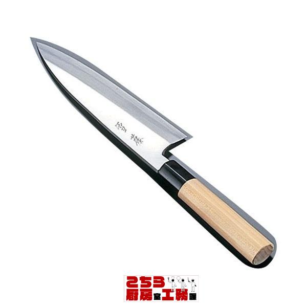 雪藤 舟行包丁 21cm 片刃（9-0298-1402）