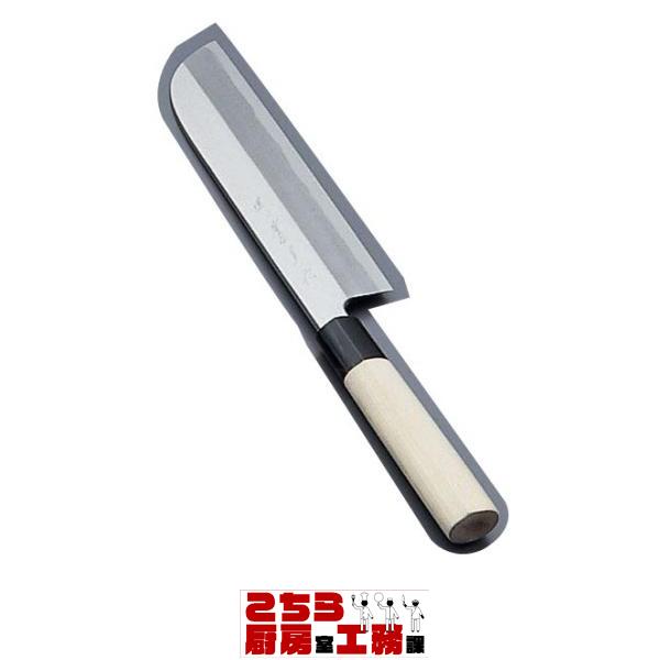 實光刃物 鎌型薄刃 左利き 刃渡り17cm 6寸 上作白ニ 包丁 おすすめ