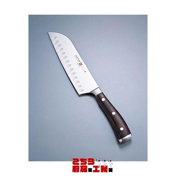 ヴォストフ アイコン 三徳庖丁 筋入 4972 14cm（9-0324-0101）