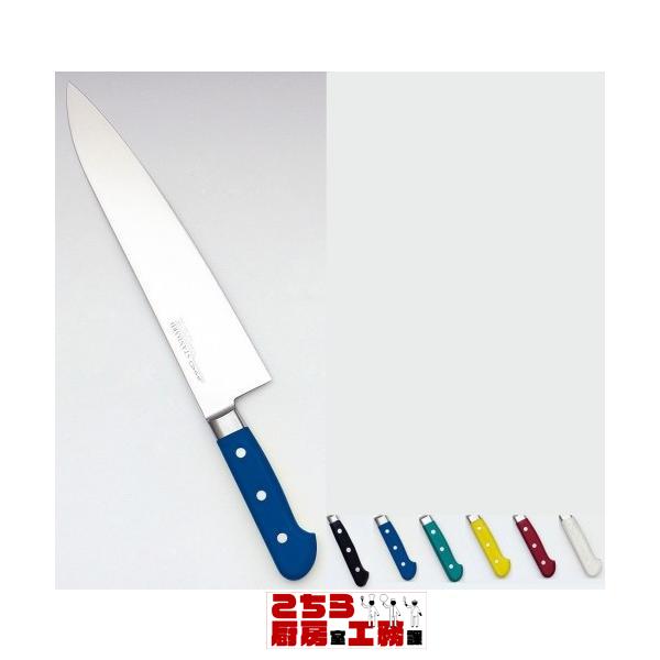 堺實光 ＳＴＤ抗菌ＰＣ 牛刀[両刃] １8cm 黒（9-0336-0501）