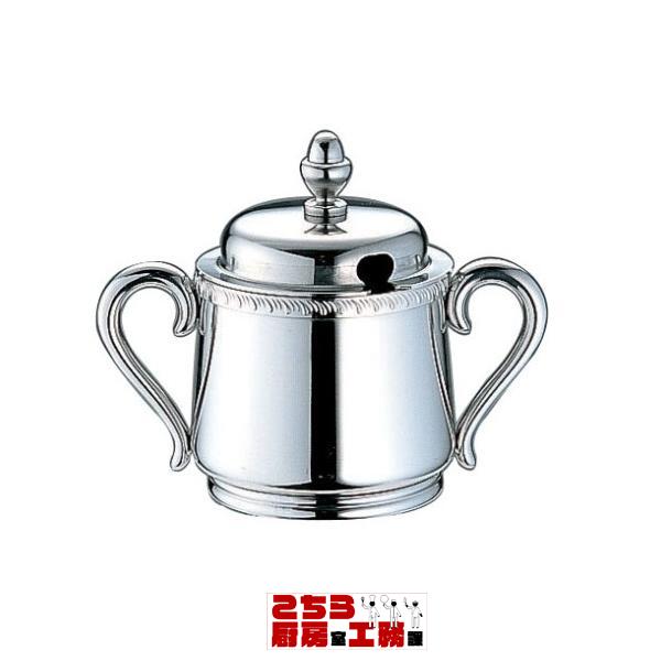 コーヒー器具 コーヒー用品 Yukiwa ステンレス製 菊渕シュガーポット 3人用（9-1951-0301）