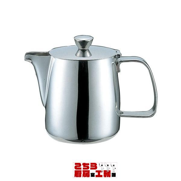 コーヒー器具 コーヒー用品 Yukiwa ステンレス製 Bタイプ型コーヒーポット 500cc（9-1951-2702）