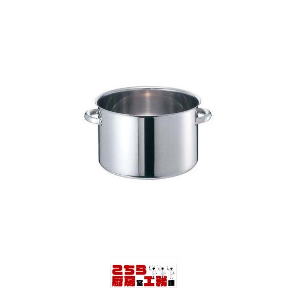 EBM モリブデンジII 半寸胴鍋(目盛付)45cm 蓋無 (eb-8689800)