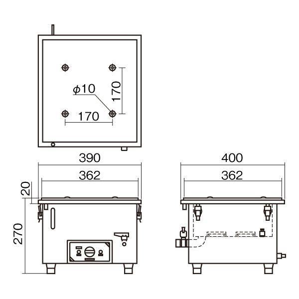 エイシン 電気蒸し器 YM-11（運賃別途）（takumi） : 業務用プロ道具