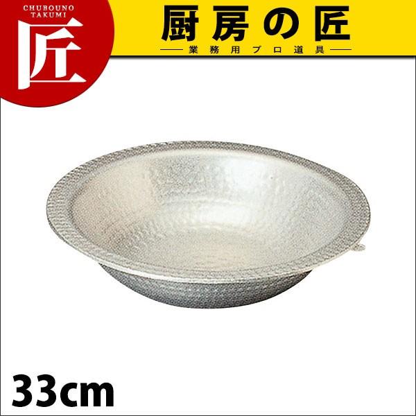 IH対応 うどんすき鍋(白仕上)33cm (運賃別途）（takumi）