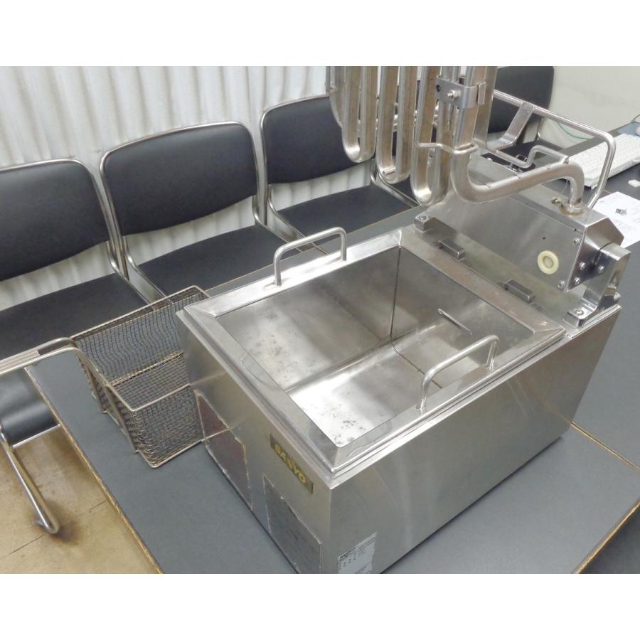 業務用 卓上フライヤー 8L サンヨー製 SEF-C3433 電気式 三相200V