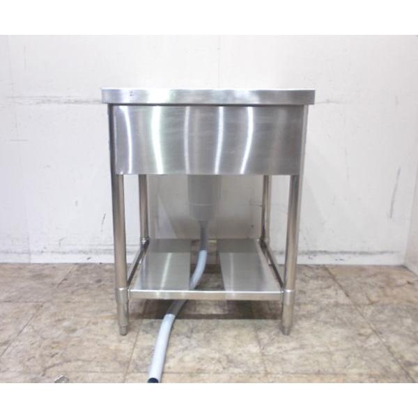 ステンレス 1槽シンク 600×600×800 業務用2層流し台 未使用厨房 ステンレス 1槽シンク 600×600×800 業務用2層流し台 未使用厨房