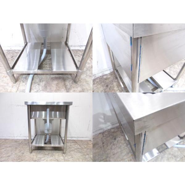 ステンレス 1槽シンク 600×600×800 業務用2層流し台 未使用厨房 ステンレス 1槽シンク 600×600×800 業務用2層流し台 未使用厨房