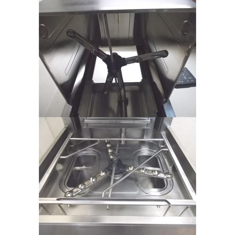 中古厨房 ホシザキ 食器洗浄機 JWE-680A 業務用食洗機 60Hz専用 ブースター付  20F0801N
