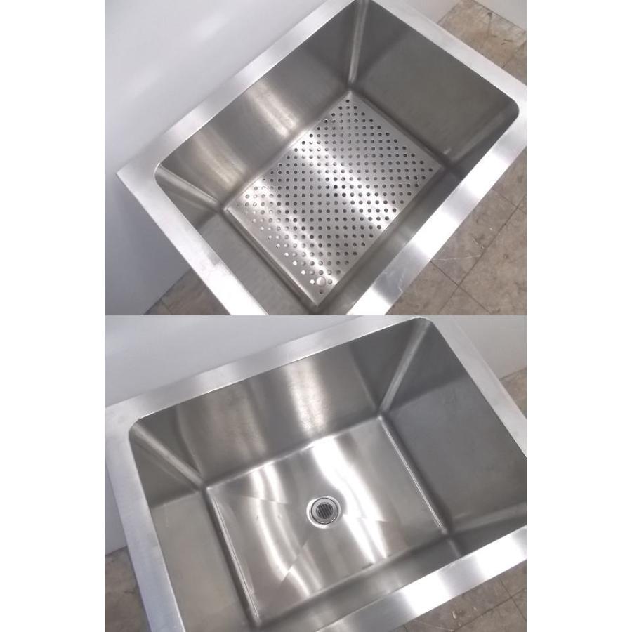 中古厨房 ステンレス アイスビンシンク 600×450×800 業務用1層 中古厨房 ステンレス アイスビンシンク 600×450×800 業務用1層