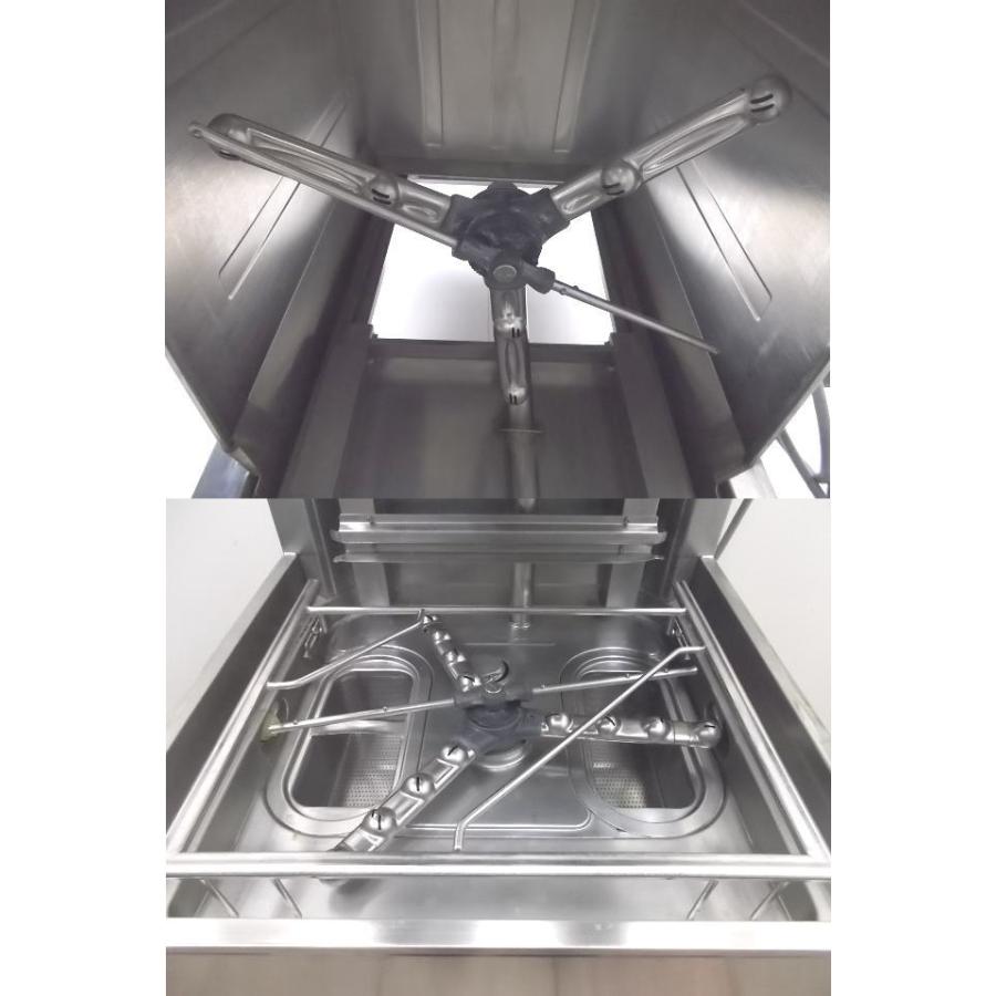中古厨房 ホシザキ 食器洗浄機 JWE-680B 都市ガス ブースター付 60Hz