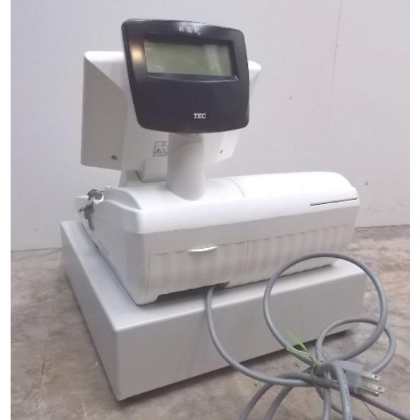 中古厨房 TEC レジスタ FS-2055 業務用レジ 400×460×450 中古厨房 TEC レジスタ FS-2055 業務用レジ 400×460×450