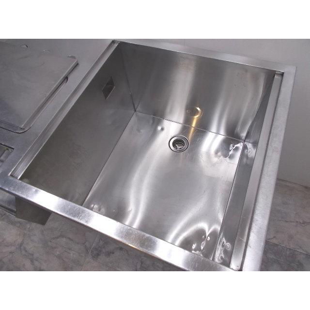 中古厨房 マルゼン アイスビン付サーバー台 950×600×900 中古厨房 マルゼン アイスビン付サーバー台 950×600×900