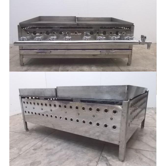 中古厨房 都市ガス グリドル 775×515×300 業務用鉄板 /21E2623Z 中古厨房 都市ガス グリドル 775×515×300 業務用鉄板 /21E2623Z