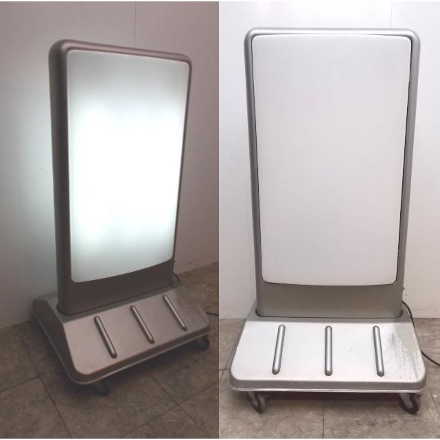 中古厨房 両面電飾看板 700×600×1270 店舗用 60Hz専用 カンバン 中古厨房 両面電飾看板 700×600×1270 店舗用 60Hz専用 カンバン