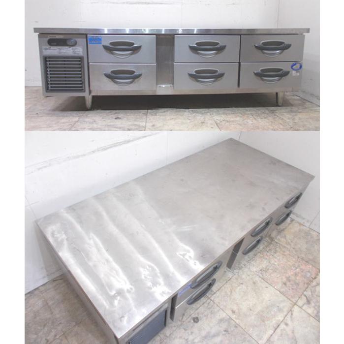 中古厨房 パナソニック ドロワー冷蔵庫 SUR-DG1671-2A 1635×750 中古厨房 パナソニック ドロワー冷蔵庫 SUR-DG1671-2A 1635×750