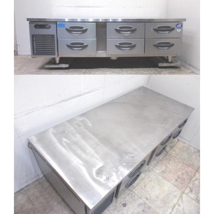 中古厨房 パナソニック ドロワー冷蔵庫 SUR-DG1671-2A 1630×750 中古厨房 パナソニック ドロワー冷蔵庫 SUR-DG1671-2A 1630×750