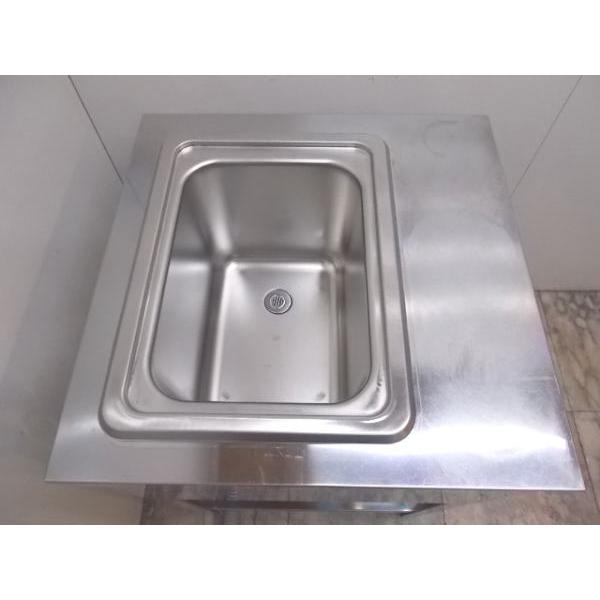 中古厨房 ステンレス アイスビンシンク 550×550×800 業務用 中古厨房 ステンレス アイスビンシンク 550×550×800 業務用