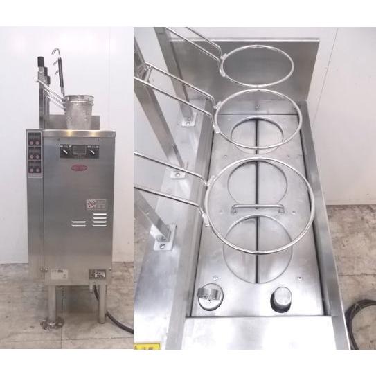 中古厨房 '17日本洗浄機 3テボゆで麺機 UML-521E 330×640×800 中古厨房 '17日本洗浄機 3テボゆで麺機 UML-521E 330×640×800