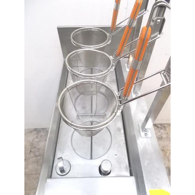 中古厨房 日本洗浄機 3テボ無沸騰噴流式ゆで麺機 UMR521E 330 中古厨房 日本洗浄機 3テボ無沸騰噴流式ゆで麺機 UMR521E 330