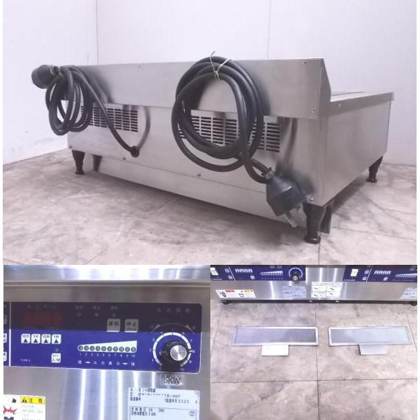 中古厨房 '20ニチワ 2連IHコンロ MIR-1055TB-NMP 電気調理器 900 中古厨房 '20ニチワ 2連IHコンロ MIR-1055TB-NMP 電気調理器 900