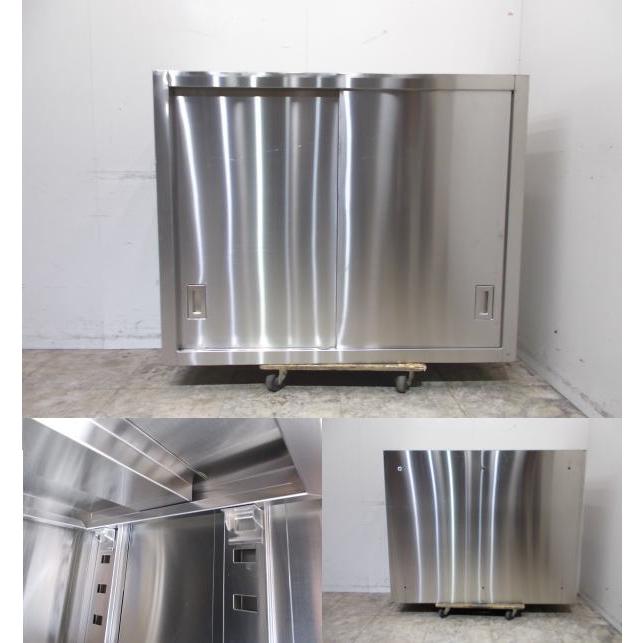 ステンレス 吊戸棚 1250×400×1000 食器収納棚 中古厨房 ステンレス 吊戸棚 1250×400×1000 食器収納棚 中古厨房