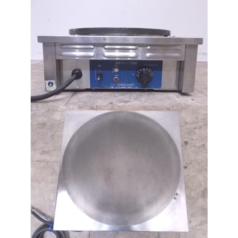 中古厨房 ニチワ 電気クレープ焼器 CM-410 450×450×200 中古厨房 ニチワ 電気クレープ焼器 CM-410 450×450×200