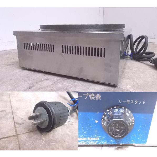 中古厨房 ニチワ 電気クレープ焼器 CM-410 450×450×200 中古厨房 ニチワ 電気クレープ焼器 CM-410 450×450×200