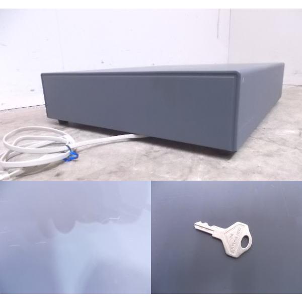 中古店舗用品 キャッシュドロワー 405×480×110 店舗用レジ /22D0104S