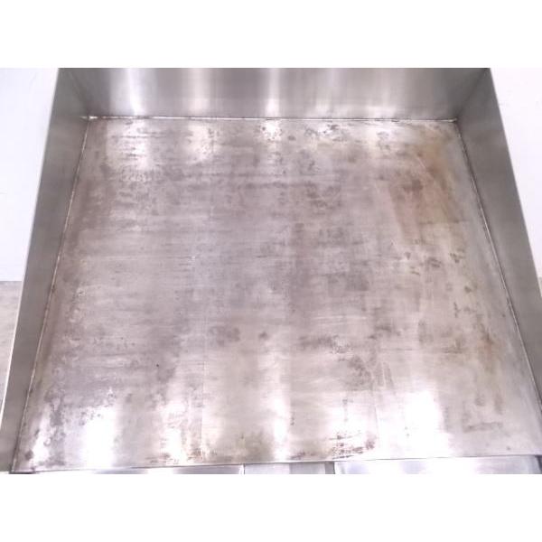 中古厨房 マルゼン 電気グリドル MEG-066 台付 600×600×300 /22D2904Z|chuboutokunekan|04