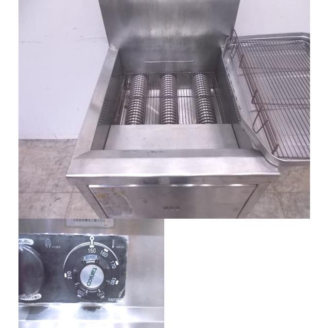 中古厨房 タニコー フライヤー NB-TGFL-C45 都市ガス 450×600 中古厨房 タニコー フライヤー NB-TGFL-C45 都市ガス 450×600
