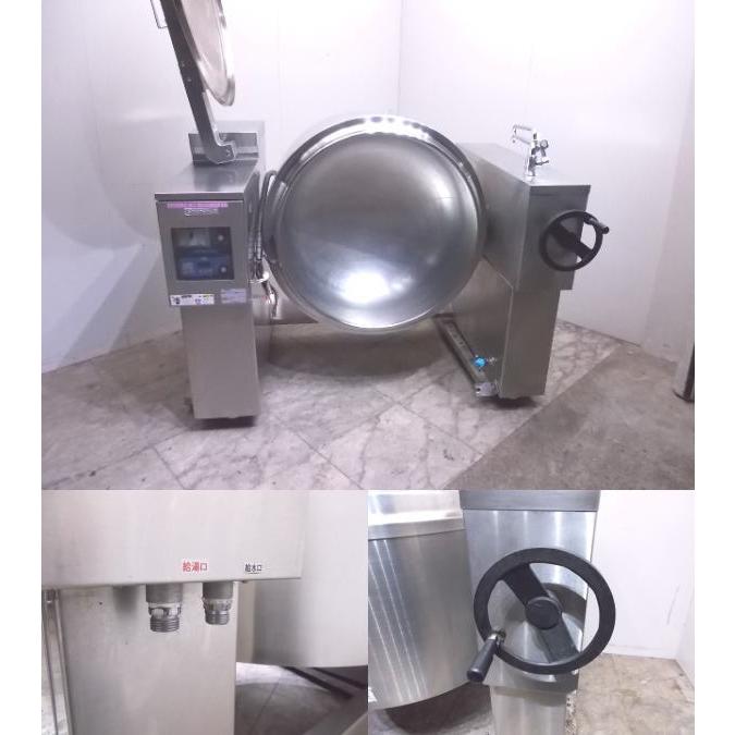 中古厨房 ニチワ 回転釜 ERK-100 1320×910×1000 /22F0337Z : 得 中古厨房 ニチワ 回転釜 ERK-100 1320×910×1000 /22F0337Z : 得