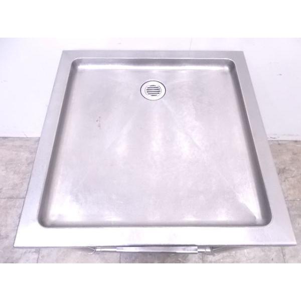 中古厨房 タニコー ステンレス 水切台 600×600×710 業務用作業台 中古厨房 タニコー ステンレス 水切台 600×600×710 業務用作業台