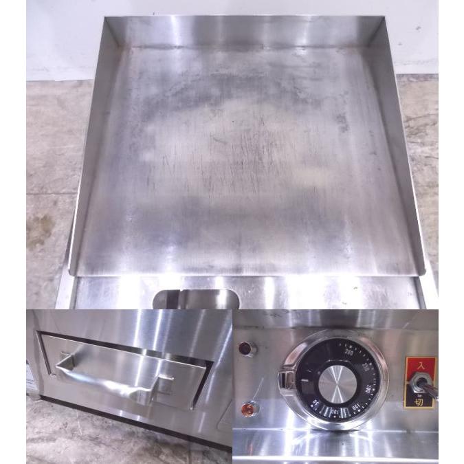 中古厨房 エイシン 電気グリドル RG-600 業務用鉄板 600×600×280 中古厨房 エイシン 電気グリドル RG-600 業務用鉄板 600×600×280