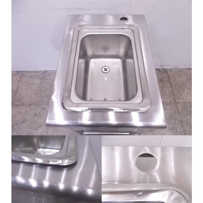 中古厨房 ステンレス アイスビン 440×600×800 シンク 流し台 /22F1107S 