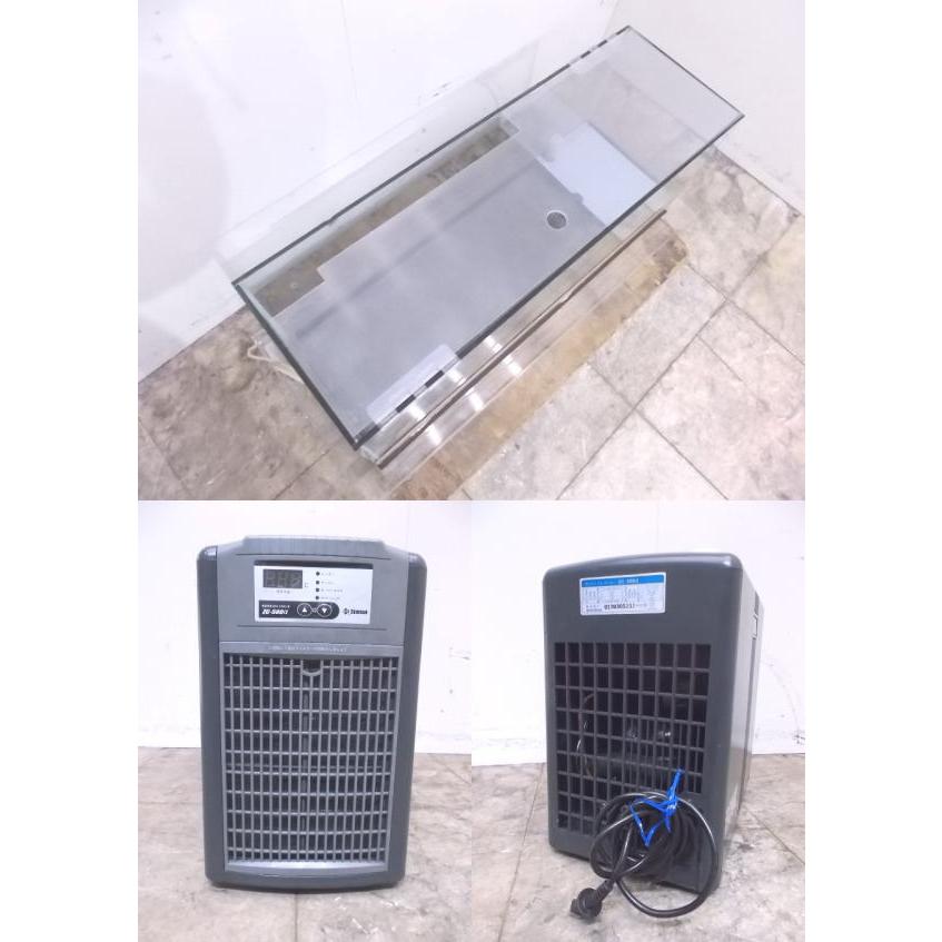 中古厨房 ゼンスイ ZC-500αミニクーラー付 水槽 900×300×360 中古厨房 ゼンスイ ZC-500αミニクーラー付 水槽 900×300×360