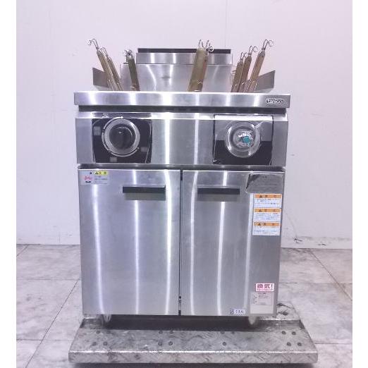 中古厨房 タニコー ゆで麺機 THU-60A 9テボ 都市ガス 600×750 中古厨房 タニコー ゆで麺機 THU-60A 9テボ 都市ガス 600×750