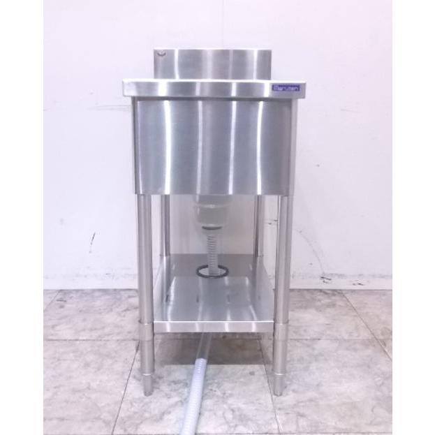 中古厨房 マルゼン ステンレス BG付1槽シンク 420×600×850 業務 中古厨房 マルゼン ステンレス BG付1槽シンク 420×600×850 業務