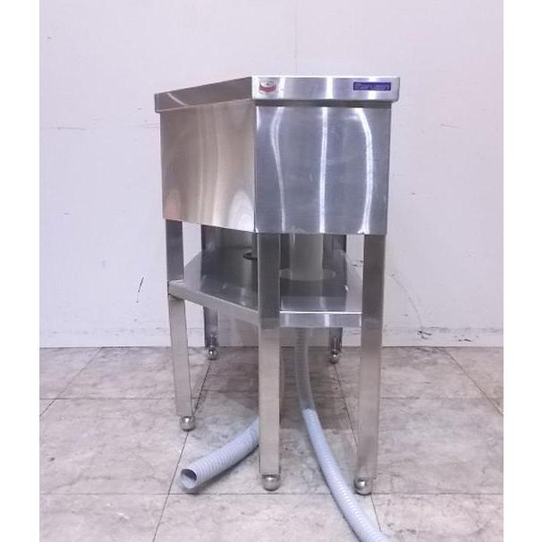 中古厨房 マルゼン ダスト槽付1槽シンク 480×715×800 台形 1層 中古厨房 マルゼン ダスト槽付1槽シンク 480×715×800 台形 1層