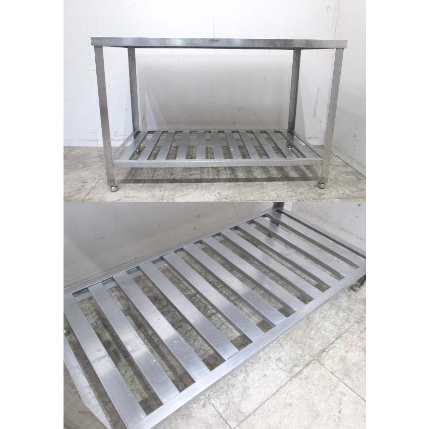 ステンレス 作業台 1200×600×800 中古厨房/22J0206S : 得値厨房 ステンレス 作業台 1200×600×800 中古厨房/22J0206S : 得値厨房