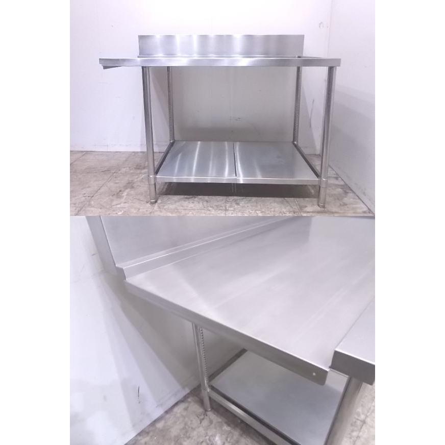 中古厨房 ステンレス クリーンテーブル 1210×700×800 食洗機用 中古厨房 ステンレス クリーンテーブル 1210×700×800 食洗機用