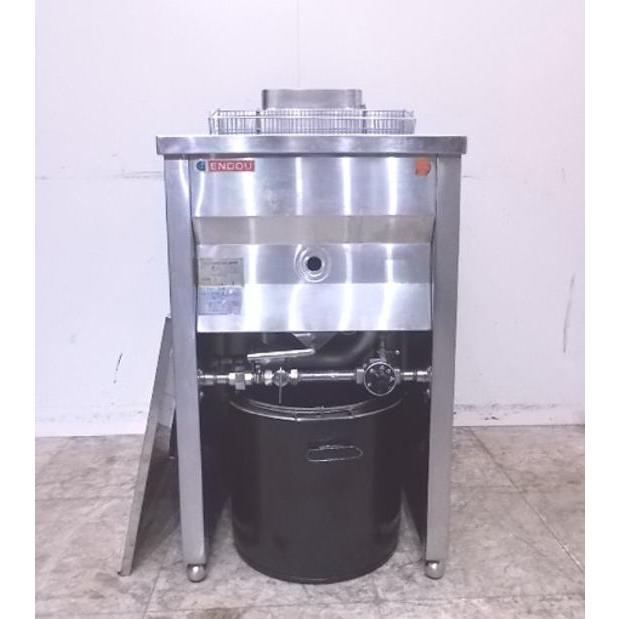 中古厨房 エンドウ フライヤー TF-18 都市ガス 500×600×800 中古厨房 エンドウ フライヤー TF-18 都市ガス 500×600×800