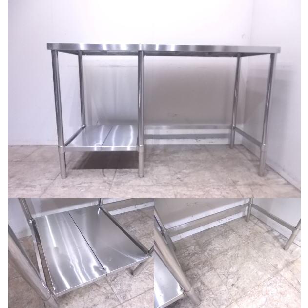 中古厨房 ステンレス 作業台 1450×600×900 業務用 /22M0211Z 中古厨房 ステンレス 作業台 1450×600×900 業務用 /22M0211Z