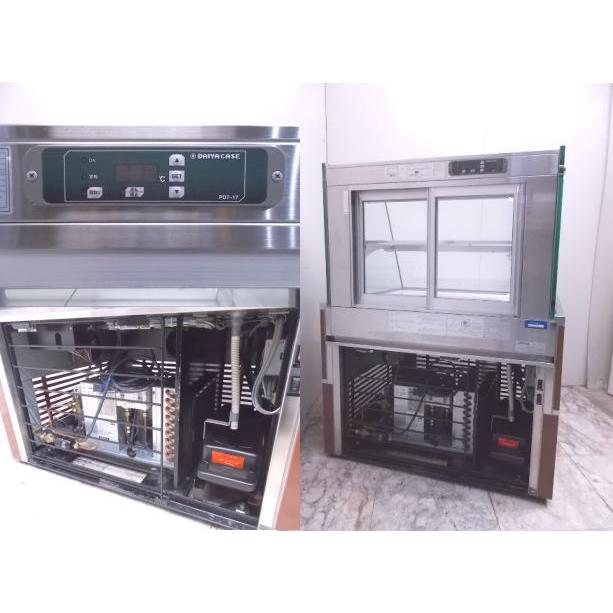 中古厨房 ダイヤ冷ケース 対面式冷蔵ショーケース 900×730×1170 中古厨房 ダイヤ冷ケース 対面式冷蔵ショーケース 900×730×1170