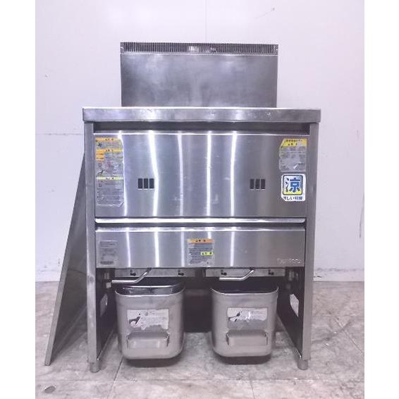 中古厨房 タニコー 2槽フライヤー NB-TGFL-C67W 都市ガス 670 中古厨房 タニコー 2槽フライヤー NB-TGFL-C67W 都市ガス 670