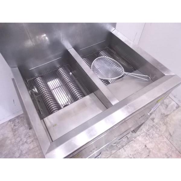 中古厨房 タニコー 2槽フライヤー NB-TGFL-C67W 都市ガス 670 中古厨房 タニコー 2槽フライヤー NB-TGFL-C67W 都市ガス 670
