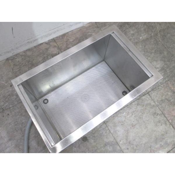 中古厨房 ステンレス アイスビンシンクトップ 570×360×400 1槽 中古厨房 ステンレス アイスビンシンクトップ 570×360×400 1槽