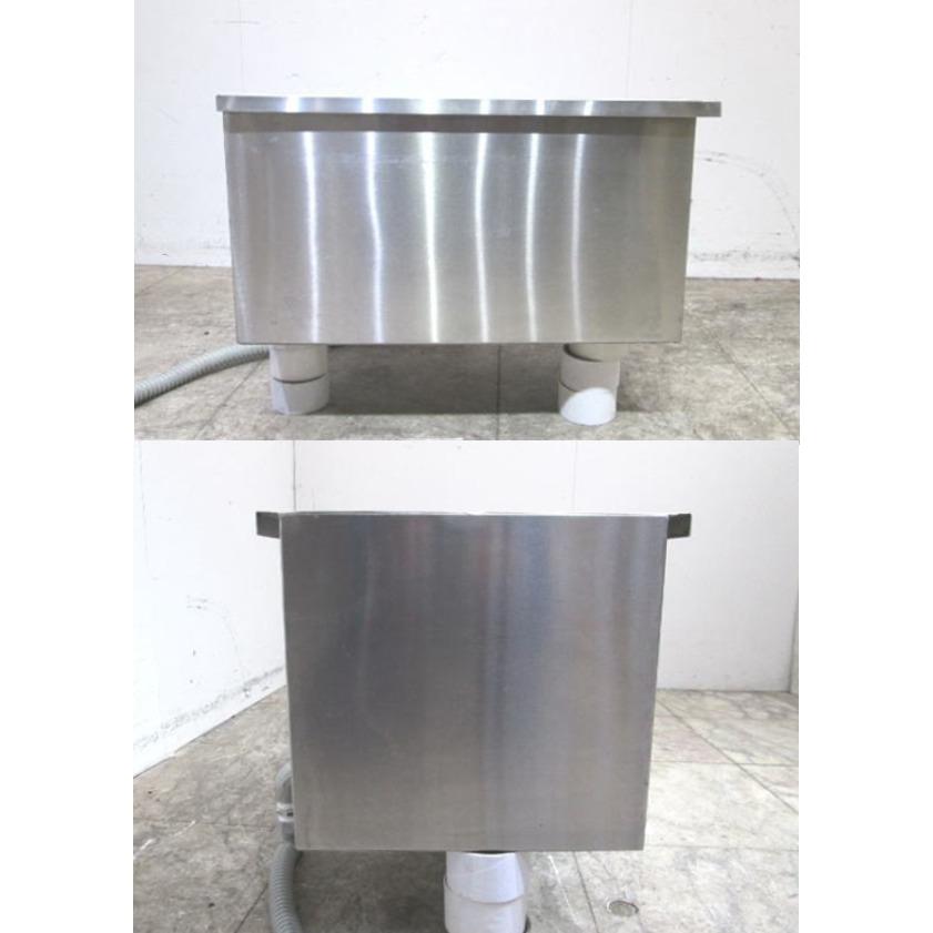 中古厨房 ステンレス アイスビンシンクトップ 570×360×400 1槽 中古厨房 ステンレス アイスビンシンクトップ 570×360×400 1槽